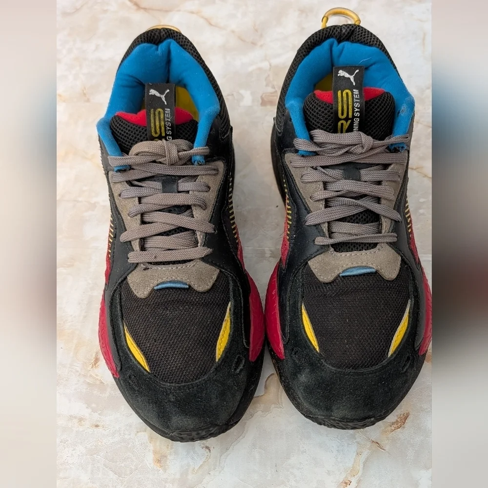 PUMA Men's Multi-Color RS Running System Sneakers Size 9.5